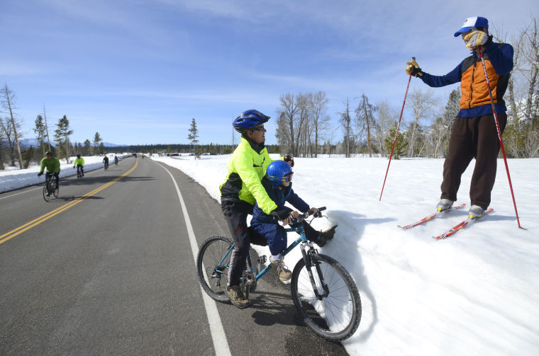Grand Teton National Park road open to cyclists